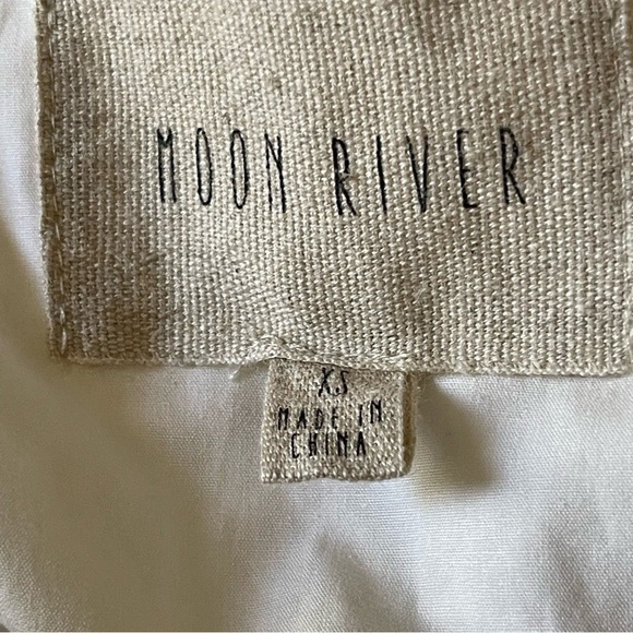 Anthropologie Moon River Open Knit Lace Honeycomb Shift Dress Women’s Size XS - Picture 8 of 9